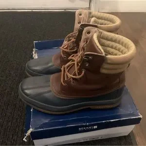 Sperry | Shoes | Sperrys Top Side Gold Cup Duck Boots Mens  display picture 1